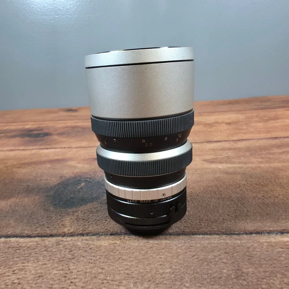 Samigon Auto Zoom Lens 60-135mm f/3.5 Silver Black Excellent Vintage Japan